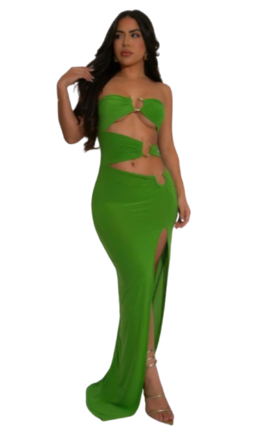 Asymmetric Dragon Design Strapless Dress Fashion501 Boutique
